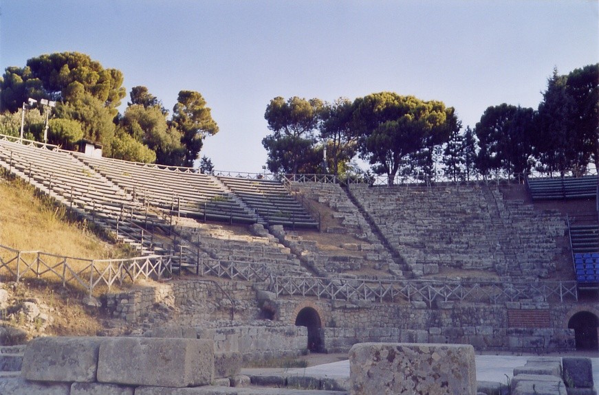 Tindari - Anfiteatro -  - Dall'archivio di Sicilia nel Mondo